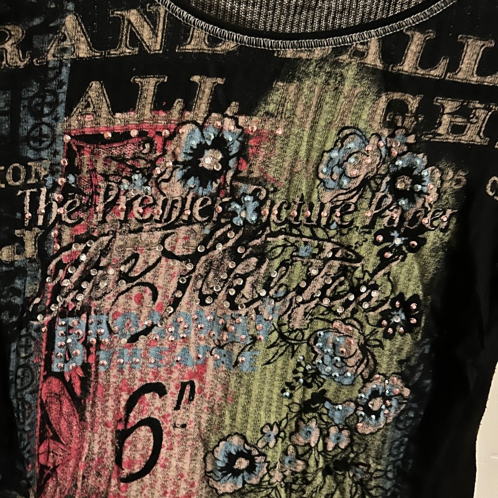 Vintage Y2K Sparkly Fairy Top - Picture 2 of 6